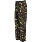 front angle british army dpm mvp wet weather trousers grade 1 