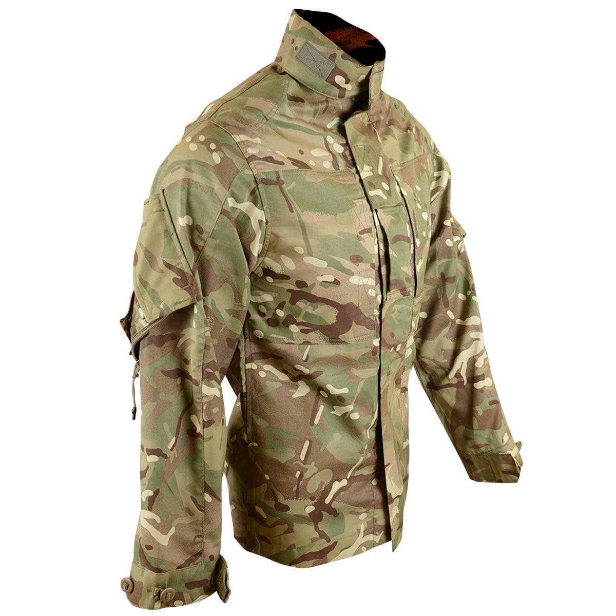 front angle british army mtp 23 combat shirt