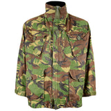 front full zip view of dpm british army s95 ripstop jacket