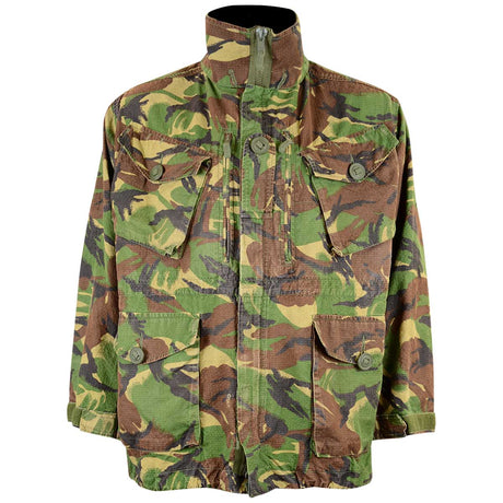 front full zip view of dpm british army s95 ripstop jacket