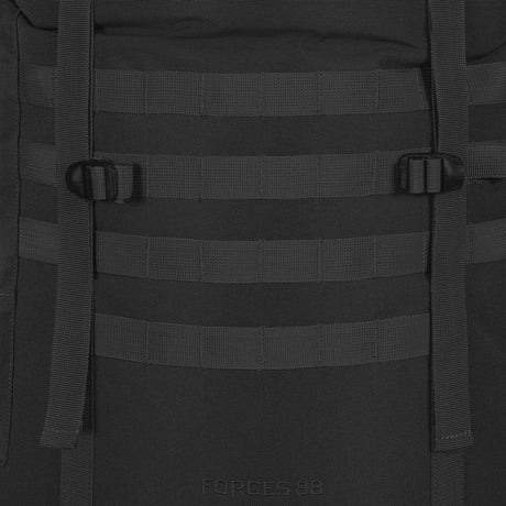 front molle loops on 88l highlander black forces elite pack