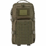 front molle loops on highlander recon ranger green 28l pack