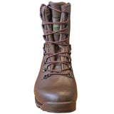 front view altberg tabbing brown boot