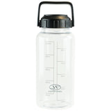 front view highlander njord 1000 tritan bottle charcoal