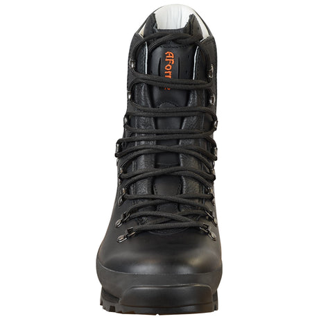 front view of altberg black ops aqua combat boots