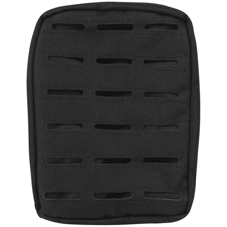 front view of black viper lazer medium molle utility pouch