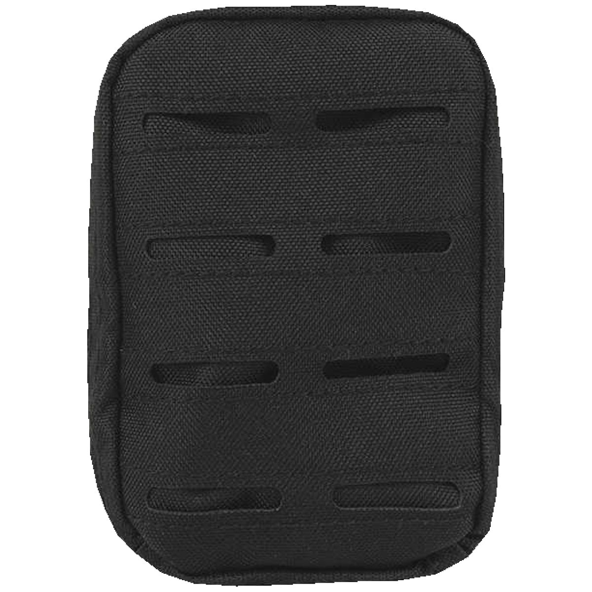 front view of black viper lazer small molle utility pouch