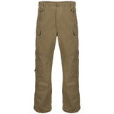 front view of helikon sfu next coyote trousers