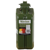 front view of khaki green wavian nato 5 litre jerry can