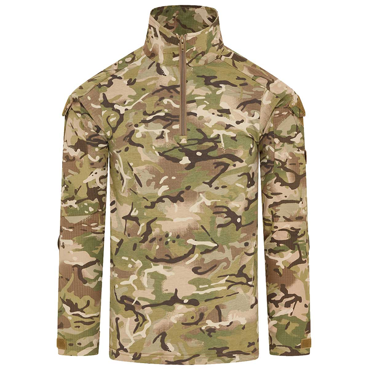 front view of kombat spec ops ubacs btp camouflage