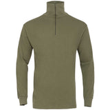 front view of ranger green highlander norwegian army shirt