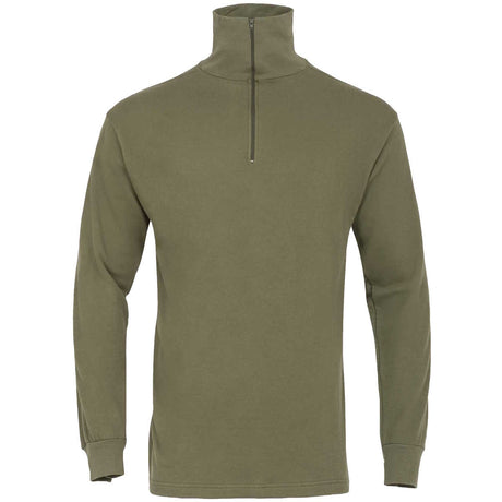 front view of ranger green highlander norwegian army shirt