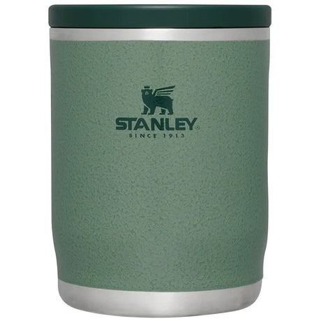 front view of stanley green adventure to go 530ml food jar