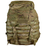 front view of virtus mk3 bergen 90l mtp camo