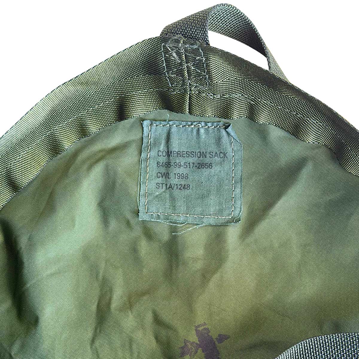 genuine issue british army olive sleeping bag compression sack