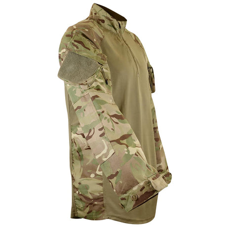 grade 1 british army mtp 23 ubac shirt olive angled view
