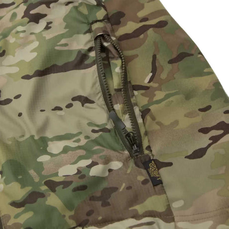 hand pockets on carinthia camo tlg 2.0 jacket