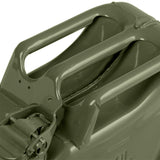 handle on khaki green wavian 10 litre jerry can