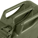 handle on khaki green wavian 20 litre jerry can