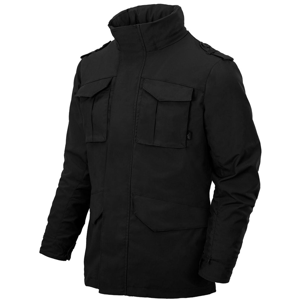 Accademia Militare Black Polyester Men's Jacket