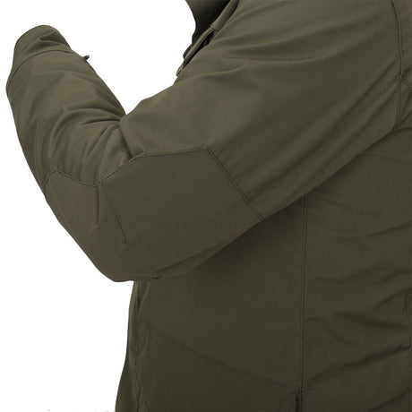 helikon tex reinforced elbows of m65 covert taiga green jacket