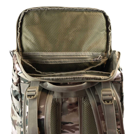 highlander camo eagle 3 40l backpack with top stash pocket