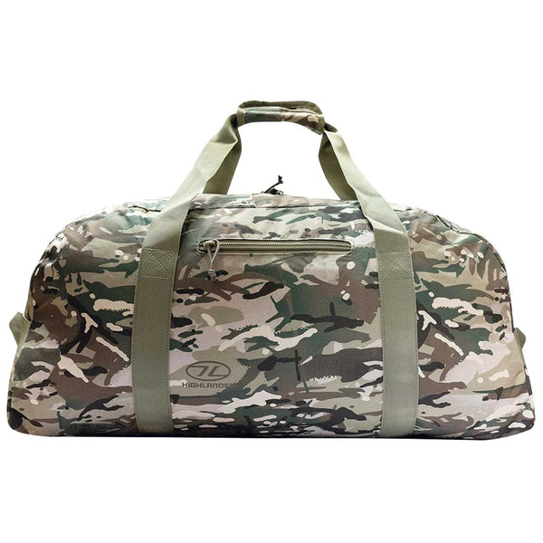 Sac De Voyage Highlander Cargo 45L - Noir - Léger Cabine Fourre-tout - Neuf