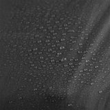 highlander ducks back raincover black material swatch xl