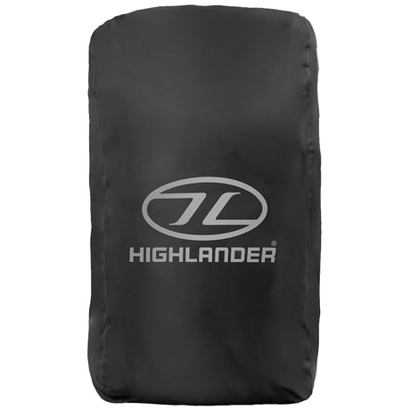highlander ducks back raincover on bag black medium