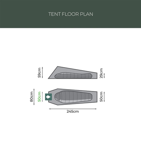highlander falcon bivvy tent floor plan