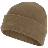 highlander fleece beanie coyote brown