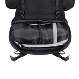 highlander forces elite pack 66l black lower open zip view