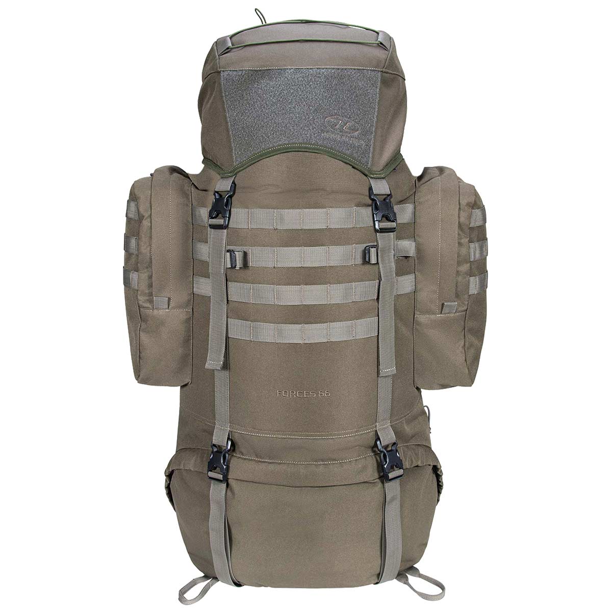 highlander forces elite pack 66l ranger green
