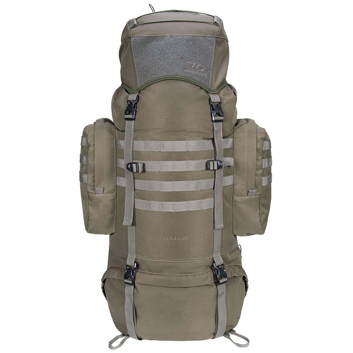 highlander forces elite pack 88l ranger green