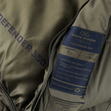 highlander green defender 350 sleeping bag with 1 degree comfort rating