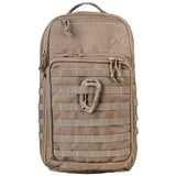 highlander harrier full clamshell pack 25l coyote brown
