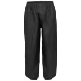 highlander kids waterproof tempest trousers black rear