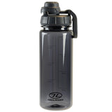 highlander laguz 750ml tritan water bottle black