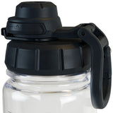highlander laguz 750ml tritan water bottle charcoal closed lid