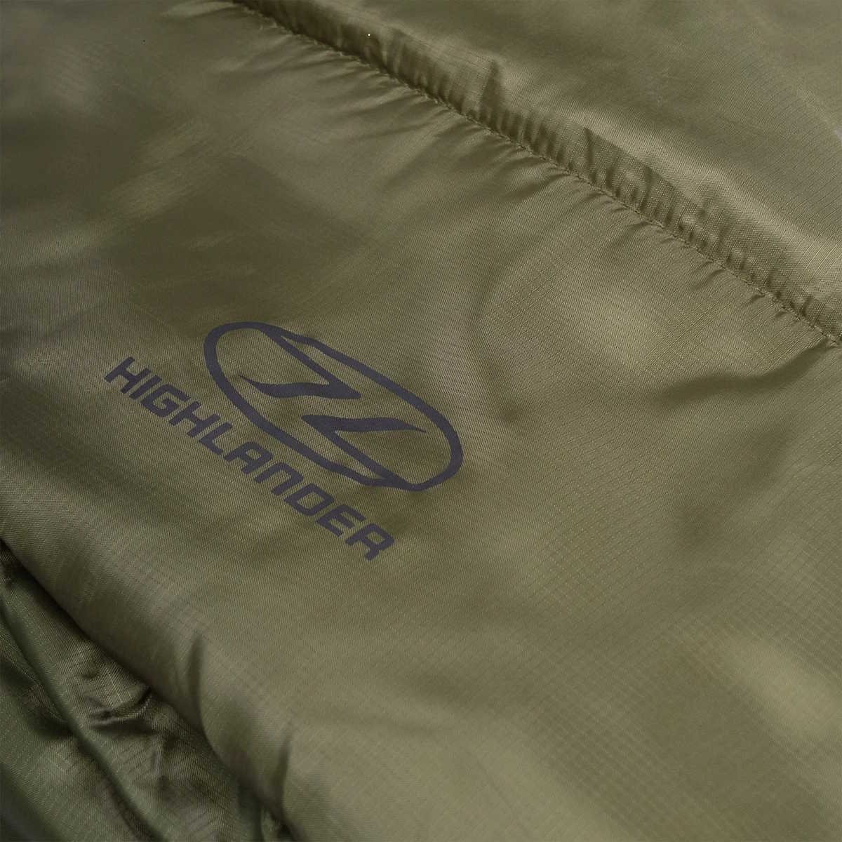 Highlander Defender 450 Sleeping Bag Ranger Green | Military Kit
