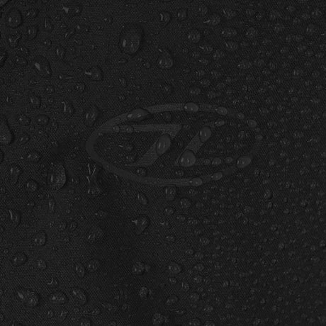 highlander logo on kids tempest trousers black