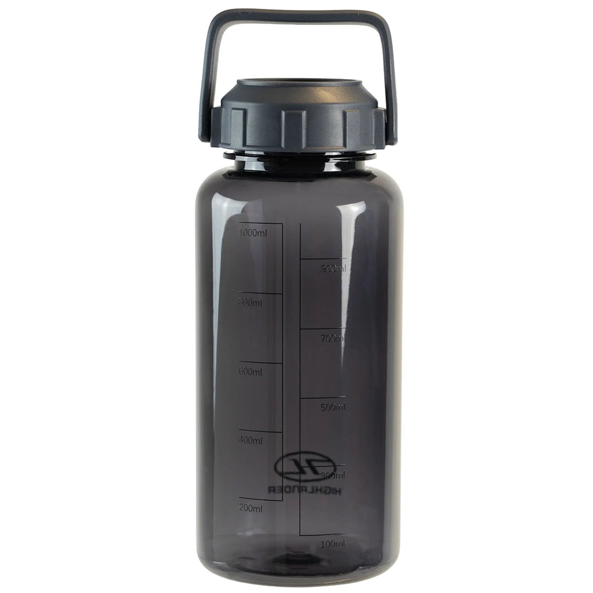 highlander njord 1l tritan water bottle 1l black