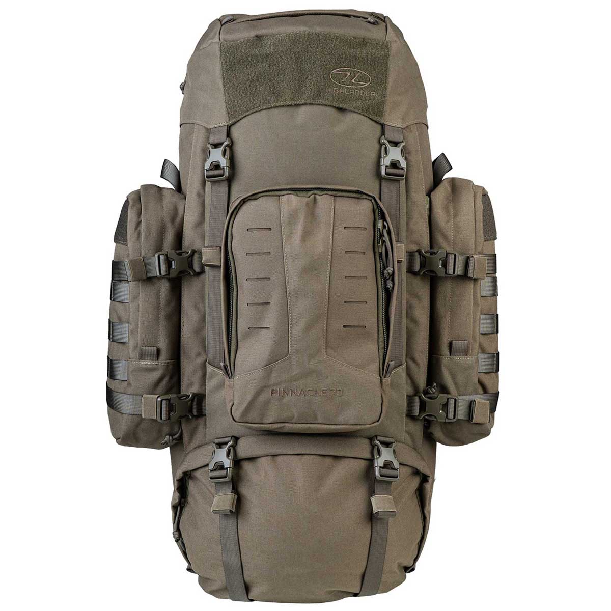 70 Lt Rucksack Highlander Pinnacle Tactical Rucksack 70L Ranger Green | Military Kit