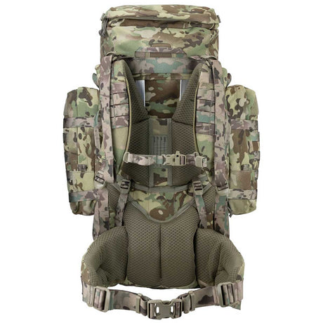 highlander pinnacle rucksack 70l hmtc camo airmesh back system