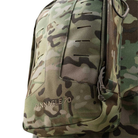 highlander pinnacle rucksack 70l hmtc camo with logo