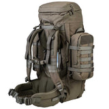 highlander pinnacle rucksack 70l ranger green with removeable padded hip belt