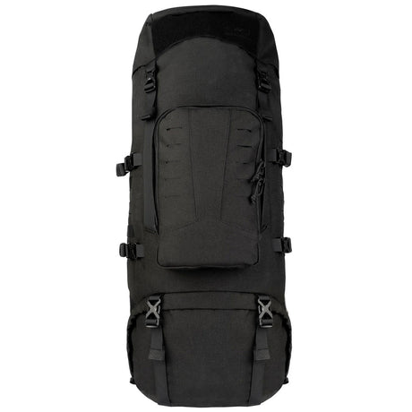 highlander pinnacle rucksack 90l black no side pouches