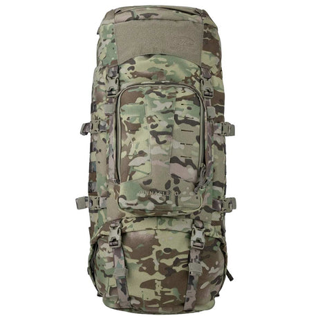 highlander pinnacle rucksack hmtc camo no side pouches