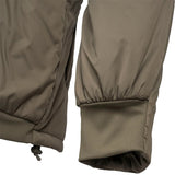 highlander rayder tactical green insulated jacket with elasticated cuffs