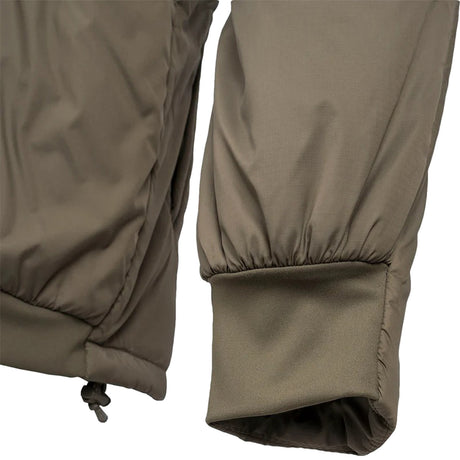 highlander rayder tactical green insulated jacket with elasticated cuffs
